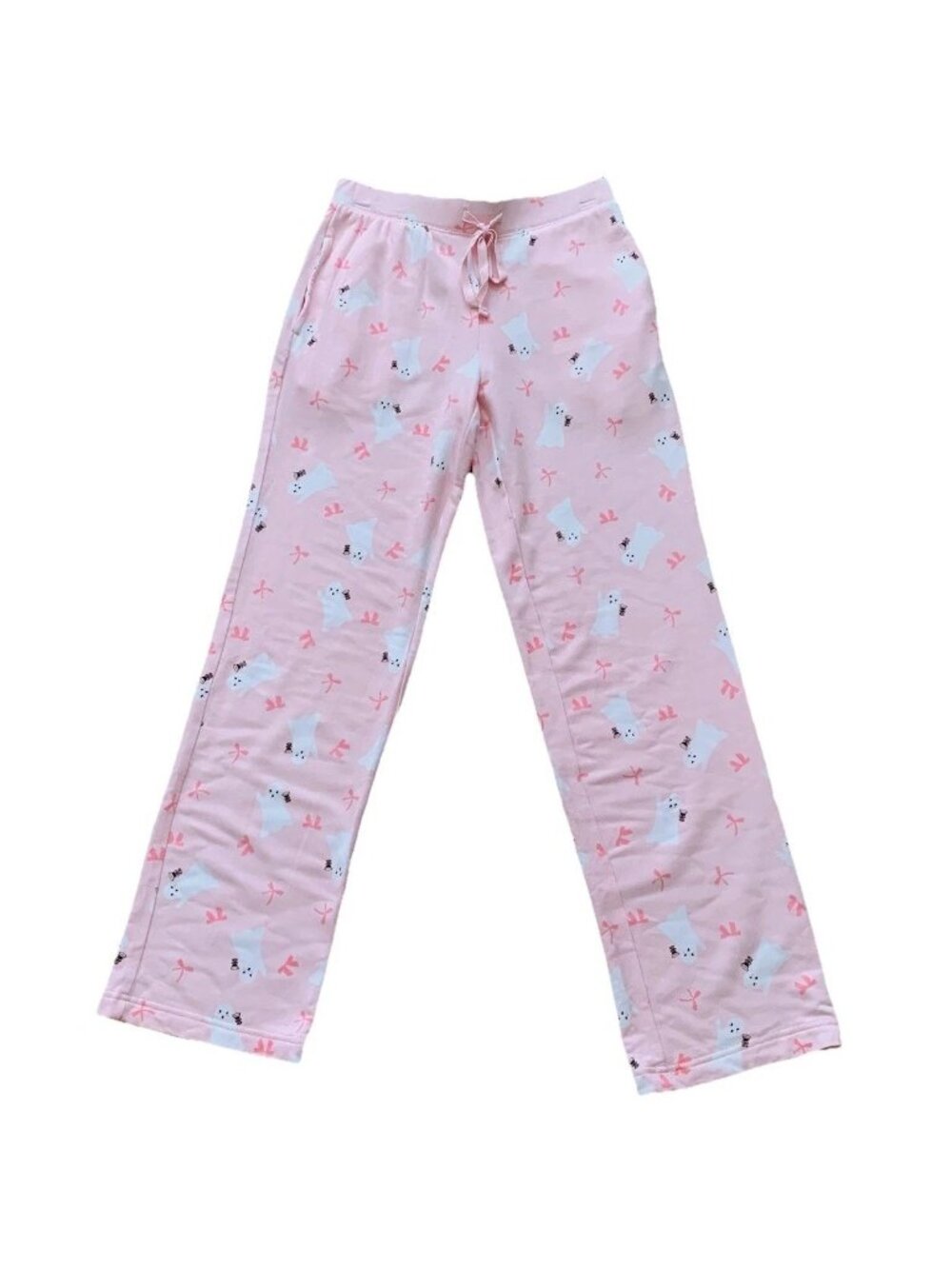 Cupcakes and Cashmere Pink Ghost Super Soft Pajama Pants Size XS Pull on